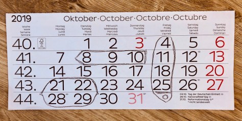 Kalendermathematik Schiffe versenken